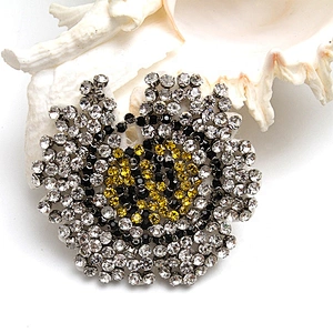 Christmas Cherry Flower Decorative Sew on Rhinestone Beaded Patches Wholesale patches for clothing