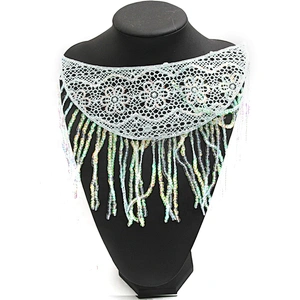 wholesale water - soluble bead embroidery clothing accessories lace embroidery fabric sequins decoration lace