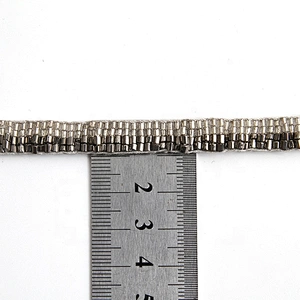 Kavatar factory directly chainette beads trim wholesale beaded trim