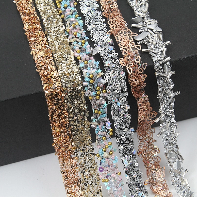 Kavatar rhinestone tape Hotfix Trims SS16