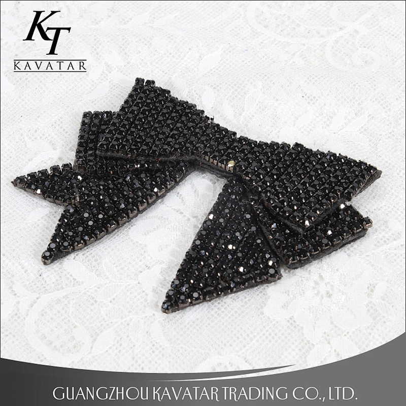 Shoe Accessories Crystal Beads Bow Patch Handmade Beads Rhinestone Bowknot Patch