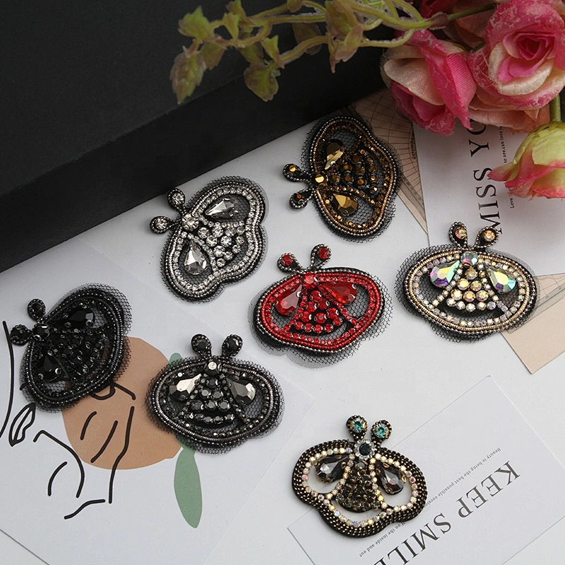 Hotfix Rhinestones,Insect Patches Iron On Fashion Patch Applique DIY Handbag