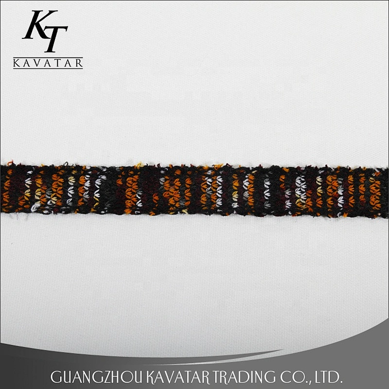 Fashionable ethnic embroidery ribbon lace trim for garment