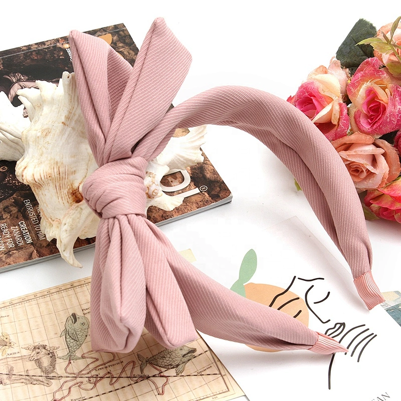 Winter headband  for girls hair accessories  rhinestone headbands for women  baroque knotted cute headbands
