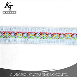 Wholesale Customized Ethnic Style Color Embroidery Ribbon