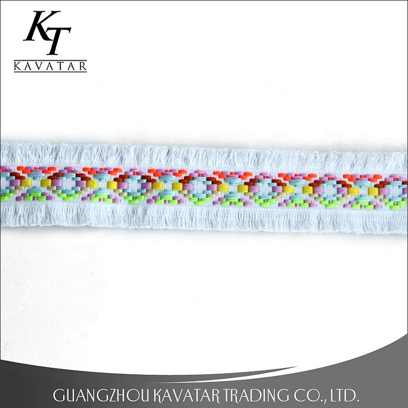 Wholesale Customized Ethnic Style Color Embroidery Ribbon