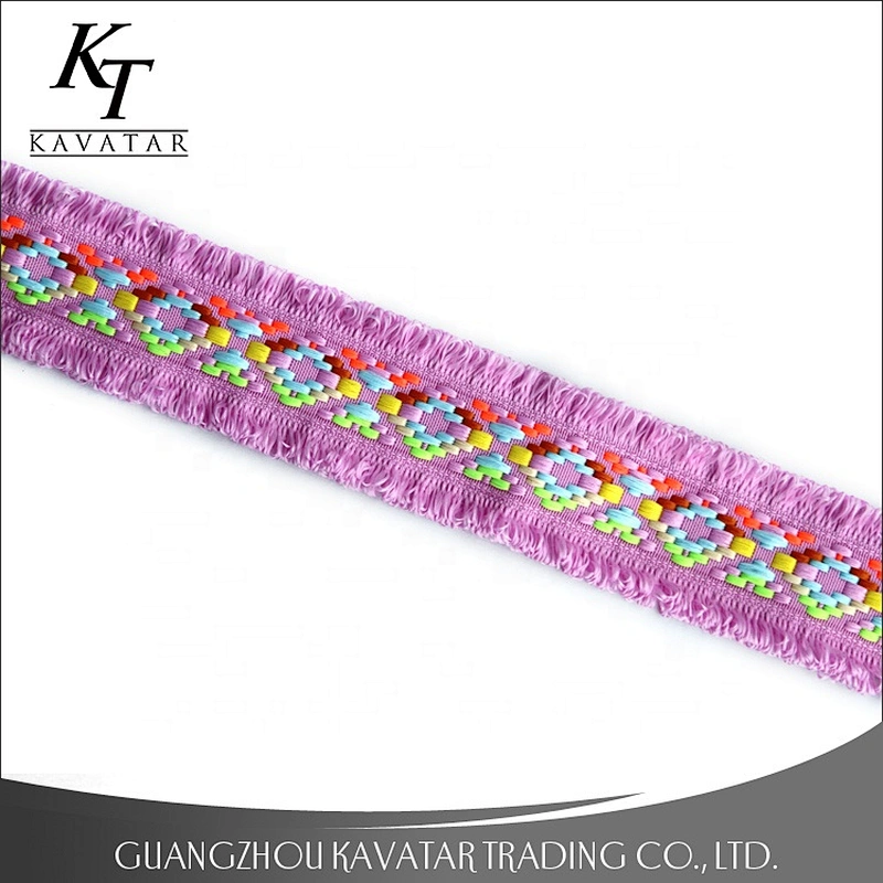 Wholesale Customized Ethnic Style Color Embroidery Ribbon
