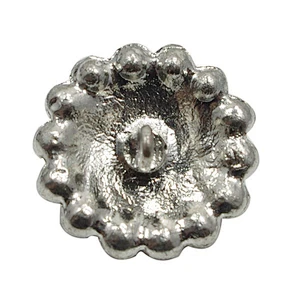 Crystal rhinestone button pearl in wholesale