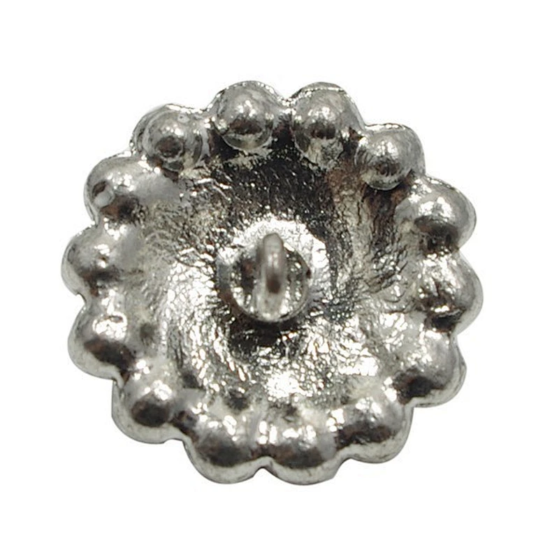 Crystal rhinestone button pearl in wholesale