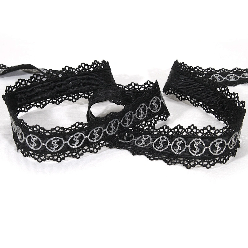 Custom Color 3.5cm Pattern Printed Polyester Matte Satin Ribbon for Garment Hats
