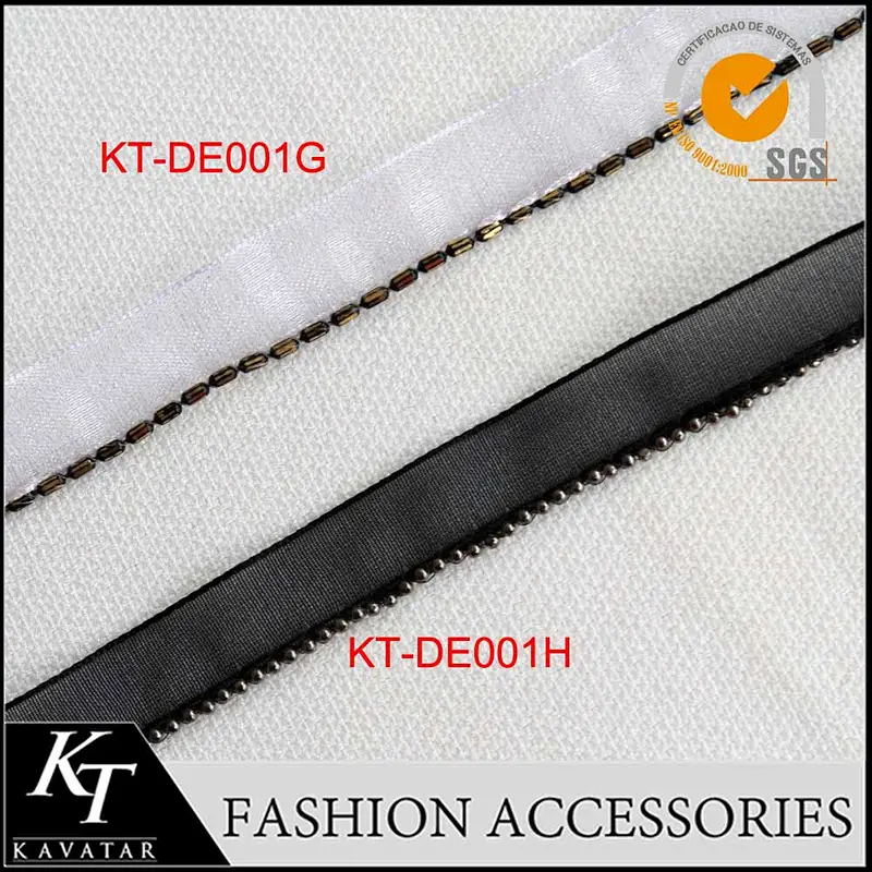 Double Color 1.1 CM Lace Trimming Exquisite Design Band
