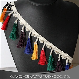 Wholesale mixing color tassel,curtain tassel