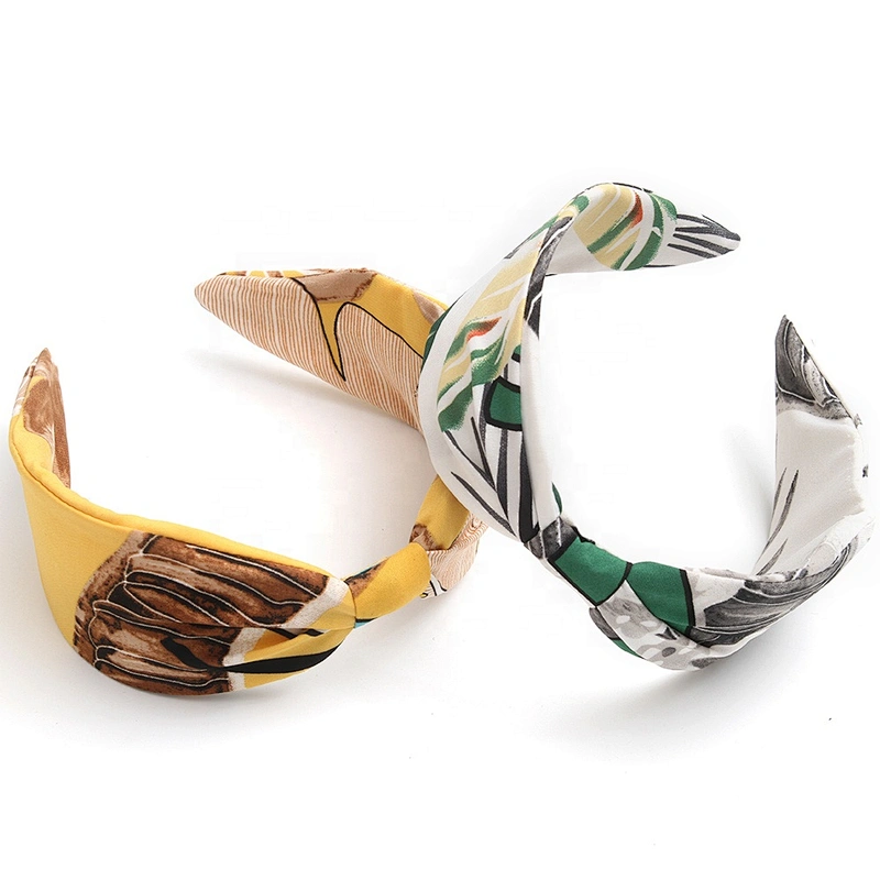 Korean fashion headbands 2020 retro wide - rimmed hair accessories for girls headband  rhinestone headbands