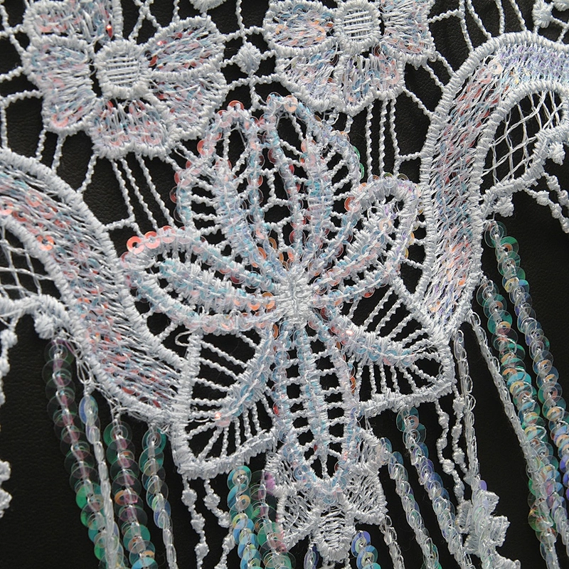 Spot supply of water - soluble embroidered beads clothing accessories bags, shoes, hats, wedding dress department