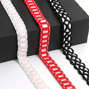 Kavatar Wholesale Personalized Multi Cotton Ribbon For Accessoires