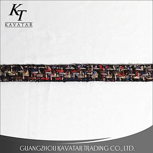 Hotsell decorative embroidery  ribbon trim wholesale