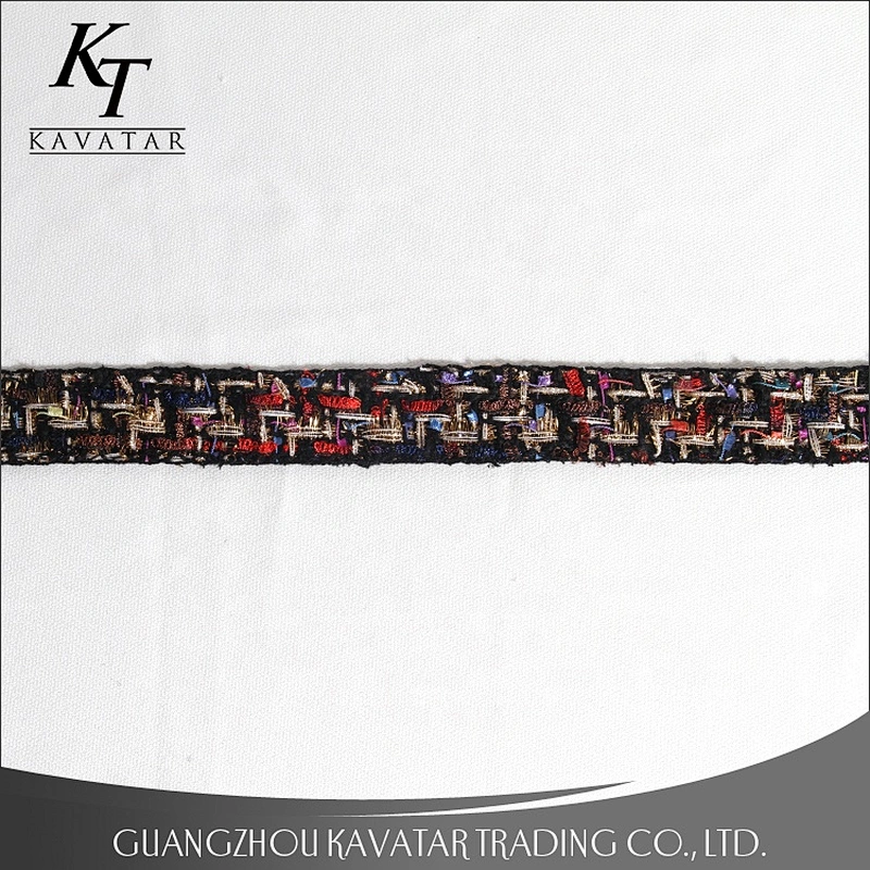Hotsell decorative embroidery  ribbon trim wholesale