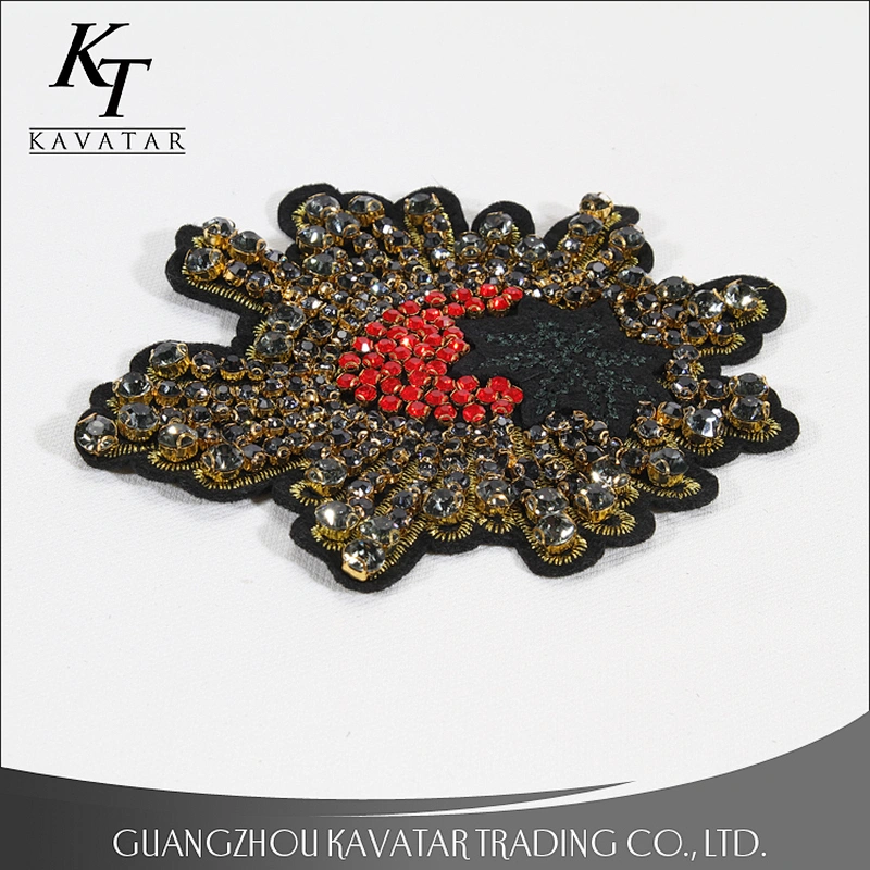 Special Design Beaded Crystal Rhinestones Patches Sewing Accessories