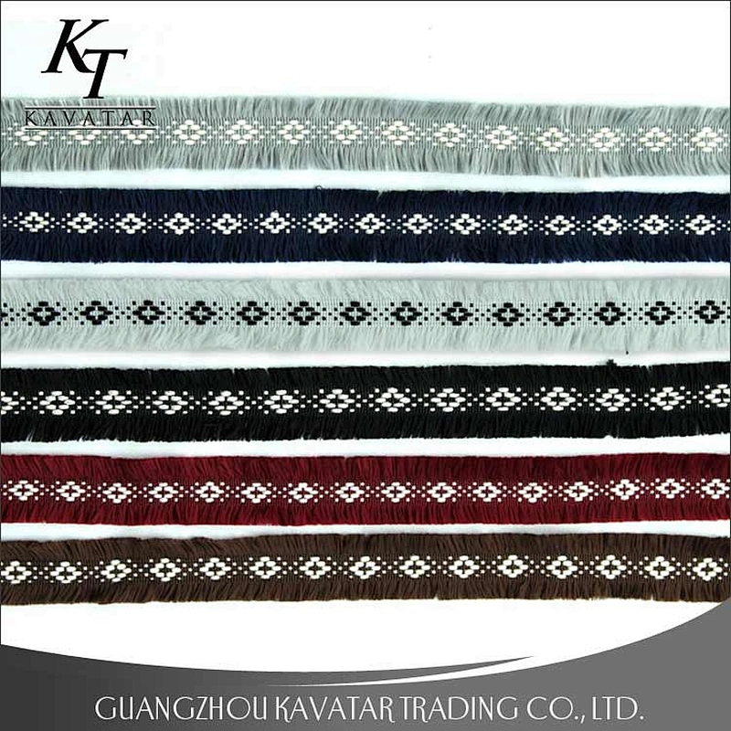 Wholesale Customize Flowers Embroidery Ribbon And Tassel