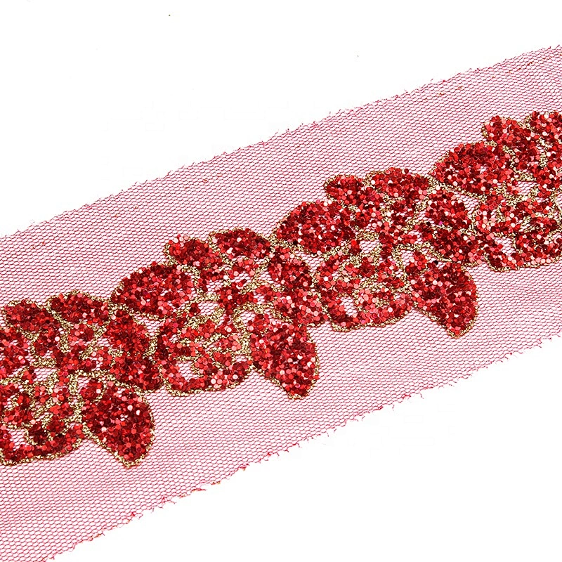 Fashion hand bronzing manual bar code lace clothing accessories