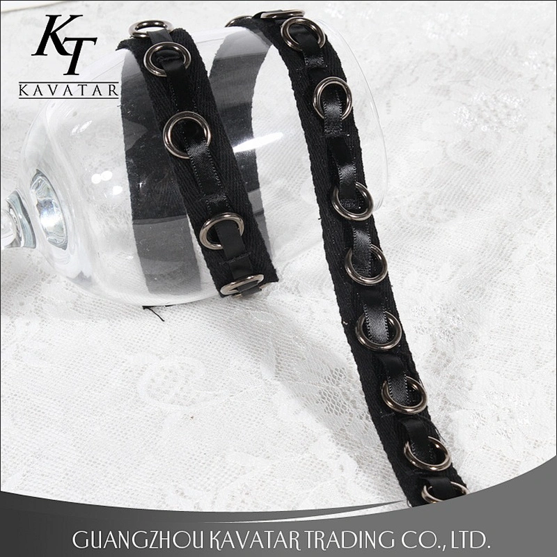High Quality Polyester Herringbone Trim Tape With Accessories Hook For Decorative Pants