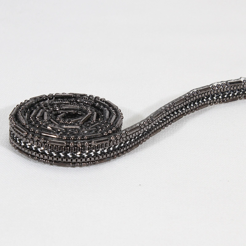 New Garment Decoration Accessories Beads Rhinestone Chain Hotfix Transfer Ribbon