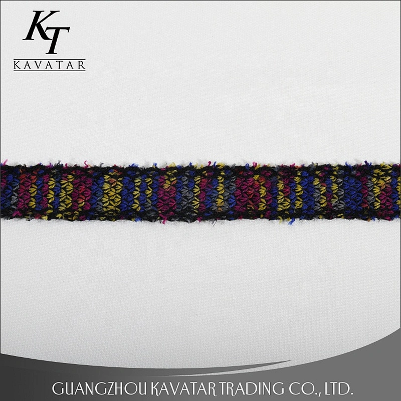 Fashionable ethnic embroidery ribbon lace trim for garment