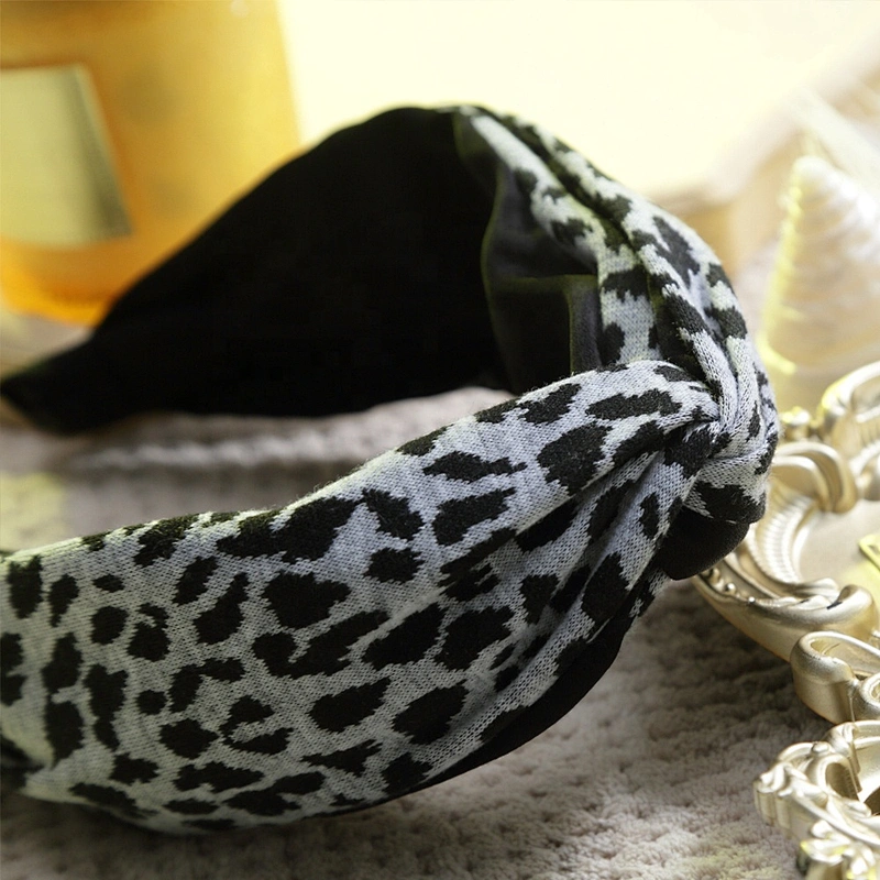 Fashion headbands 2020  baroque headbands  Han edition leopard grain    designer headbands