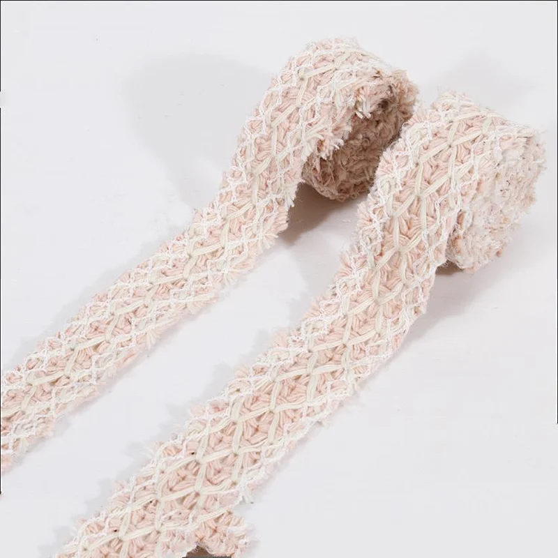 Loveliness pink decoration tape trimming for women's clothes