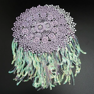 Spot supply of water - soluble embroidered beads clothing accessories bags, shoes, hats, wedding dress department