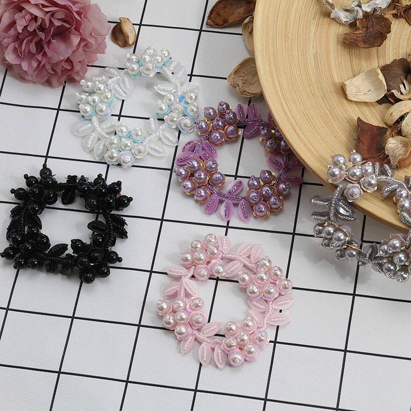 Wholesale 3d Hand made animal  sew on Beaded Patches hat patches custom patches for clothing