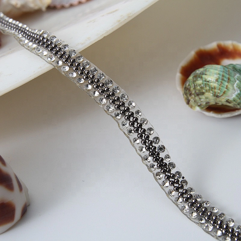 Free sample crystal rhinestone hotfix trnasfer motif for clothing