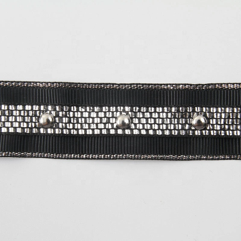Wholesale Bead Trimming lace fabric lace trim ribbon Design Lace Trims