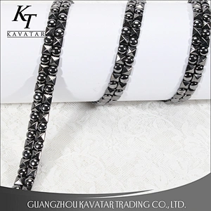 Wholesale double layers stud Copper tape trim for decoration