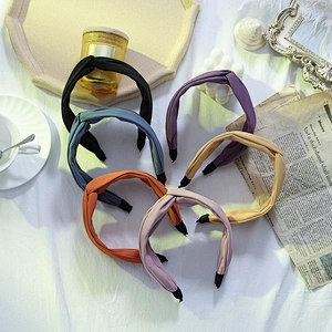 Euramerican style Korean retro wide - rimmed  headbands for women 2020 headbands wholesale rhinestone headbands