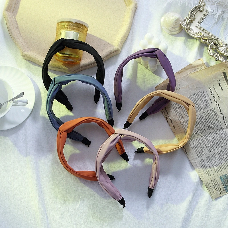 Euramerican style Korean retro wide - rimmed  headbands for women 2020 headbands wholesale rhinestone headbands
