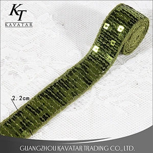 2.2cm width mini sequin trim tape wholesale