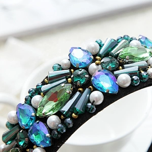 Fashion headbands 2020 korean version of The European and American style  hair accessories headband rhinestone headbands