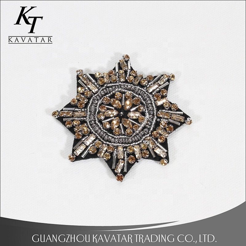 2019 New Product Sequin Glitter Rhinestone Applique For Clothes Patches