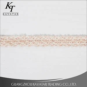 Loveliness pink decoration tape trimming for women's clothes