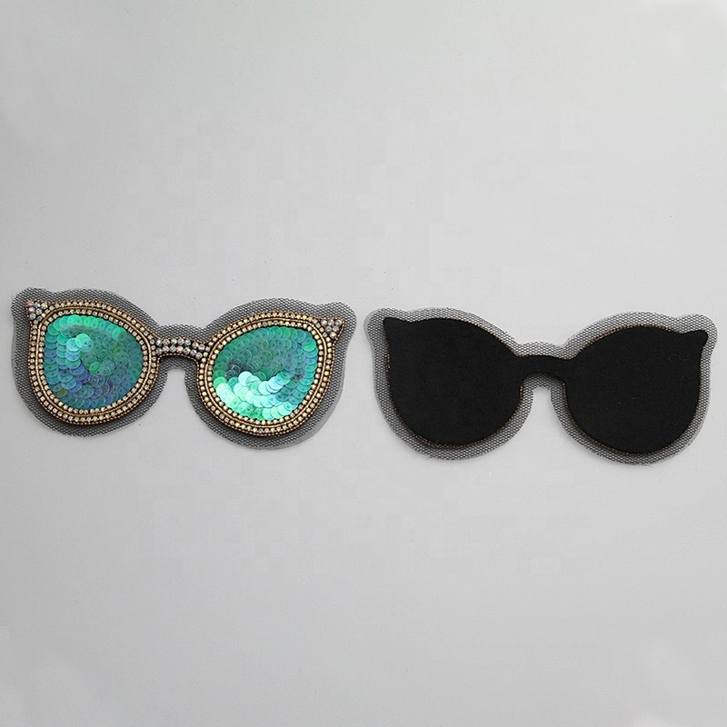DIY Handbag Backpack Jacket Shirts Rhinestones Sunglasses Hotfix Designer Shades Glasses Patch Fashion Patch