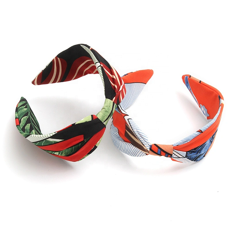 Korean fashion headbands 2020 retro wide - rimmed hair accessories for girls headband  rhinestone headbands