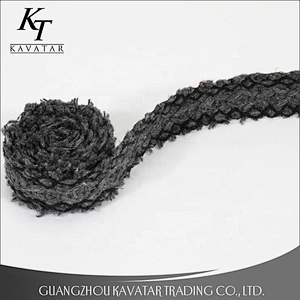 New product Gray Series Ribbons Embroidery Braided Trim Tape