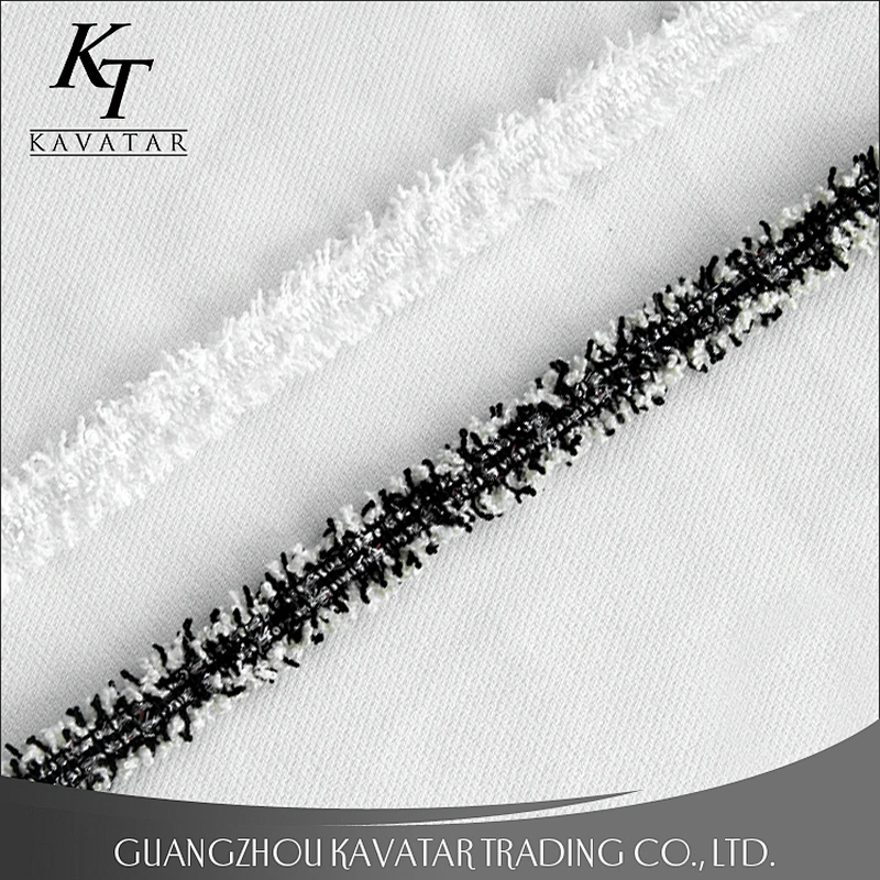 Wholesale mini embroidery ribbon of garment