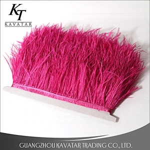 Kavatar Wholesale Feathers Tassel Trim For Women Garment