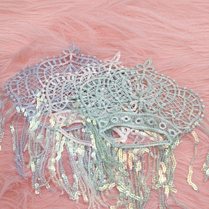 Spot supply of water - soluble embroidered beads clothing accessories bags, shoes, hats, wedding dress department