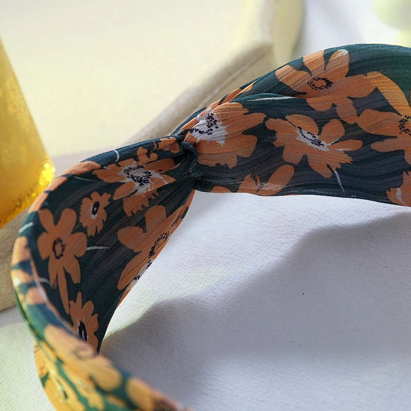 Euramerican style Korean retro wide - rimmed  headbands for women 2020 headbands wholesale