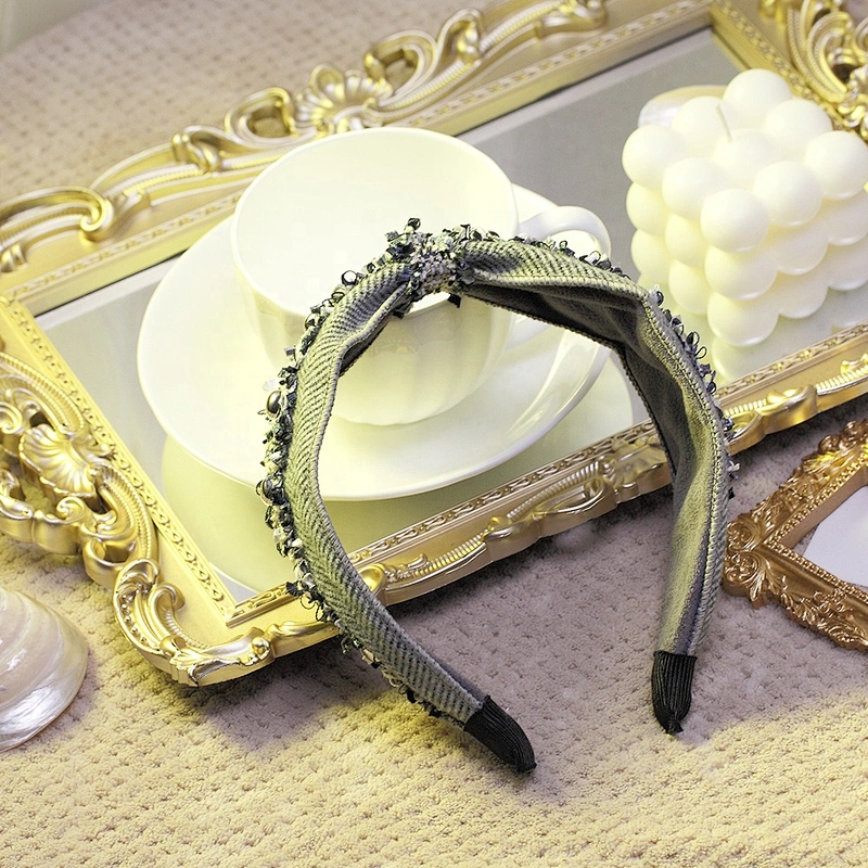 European and American fashion 2020  rhinestone women headbands designer headbands winter headband