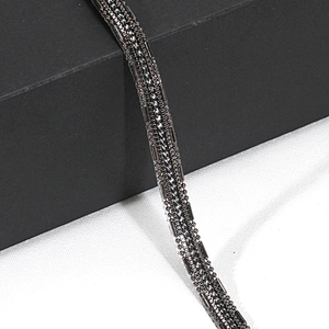New Garment Decoration Accessories Beads Rhinestone Chain Hotfix Transfer Ribbon