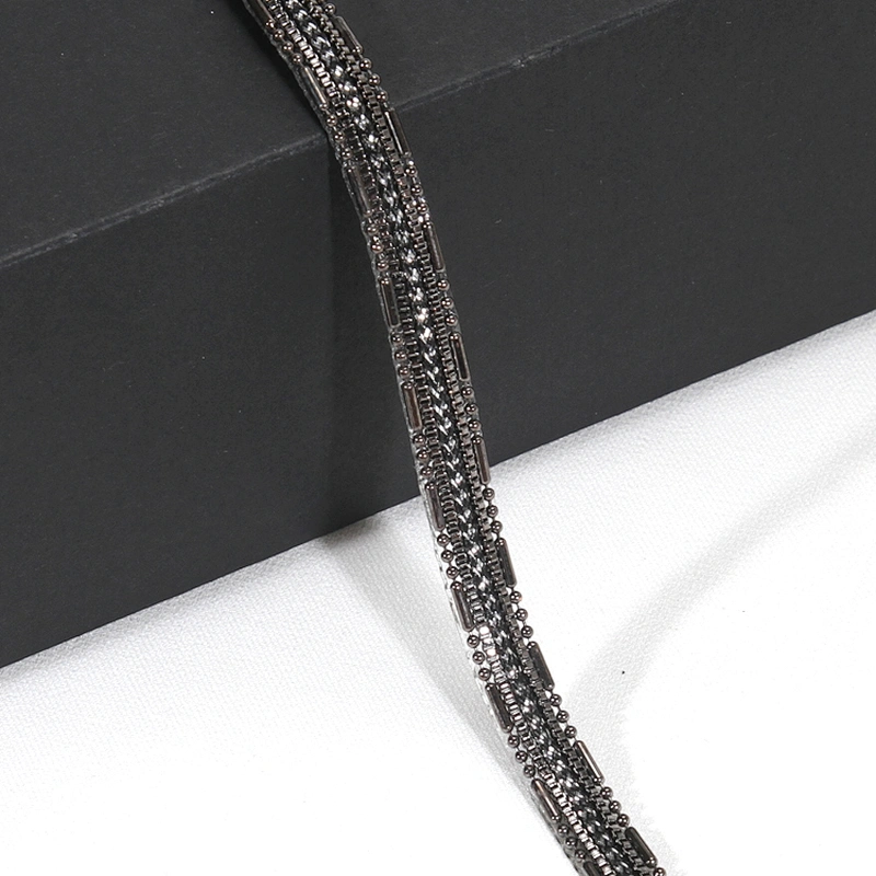 New Garment Decoration Accessories Beads Rhinestone Chain Hotfix Transfer Ribbon